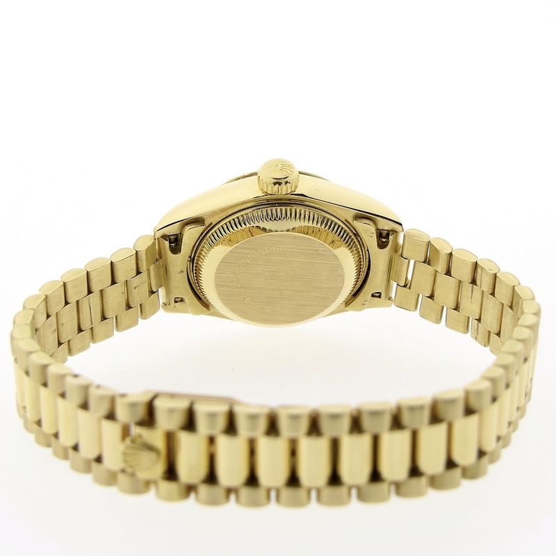 Image 13 of Rolex Datejust 26mm 18k Gold Women's Watch