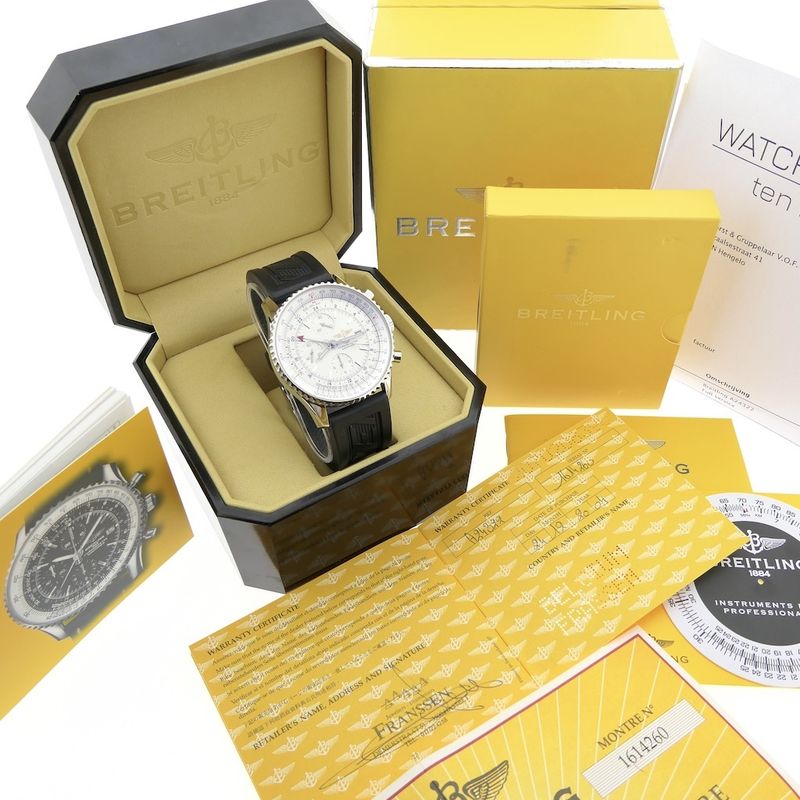 Image 15 of Breitling Navitimer World GMT; Men's watch