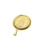 Image 5 of Gold pendant of 10 guilder coin Queen Wilhelmina 1898
