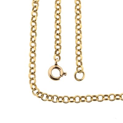 Image 1 of Gold jasseron link chain