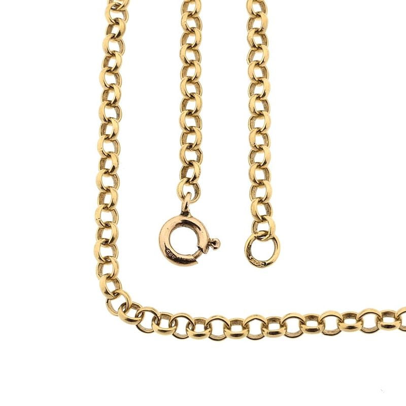 Image 1 of Gold jasseron link chain