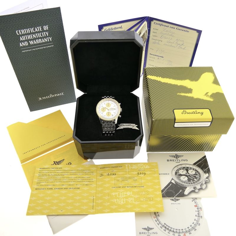 Image 4 of Breitling Old Navitimer D13022; Chronograph men's watch