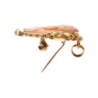 Image 4 of Antique gold brooch/pendant with cameo