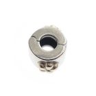 Image 4 of Pandora clip charm; Silver with gold; Golden Flower