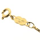 Image 8 of Gold necklace with garnet stones; 43 cm | Uno A Erre