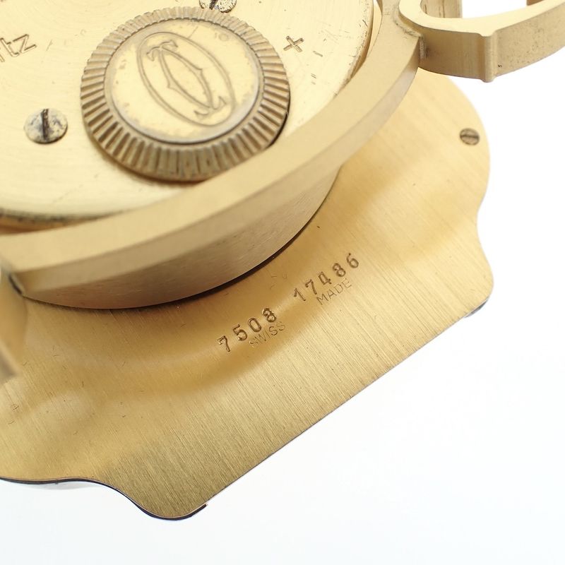 Image 6 of Cartier Santos Pendule; Table Clock