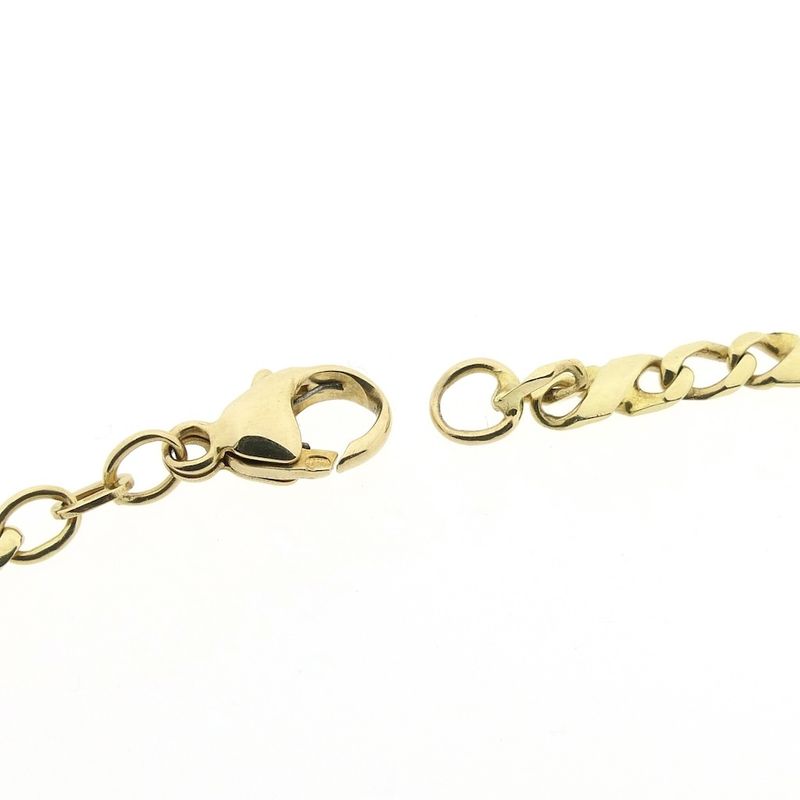 Image 3 of Gold gourmet/infinity link chain