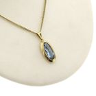 Image 2 of Gold pendant with topaz