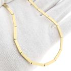 Image 10 of Golden Bar Link Necklace | 45 cm