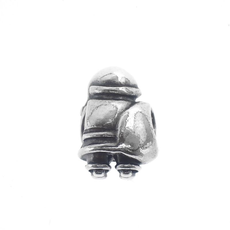 Image 4 of Pandora charm; Silver; Santa Claus
