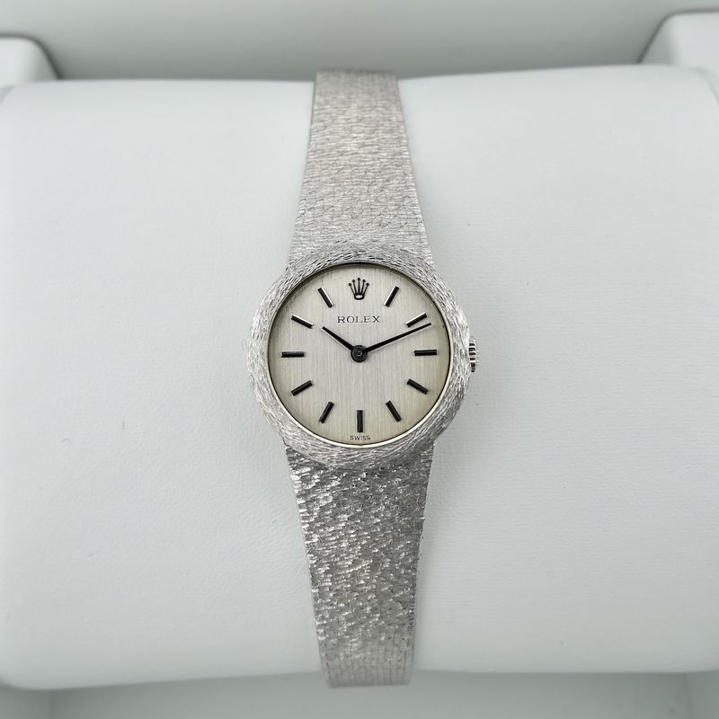 Image 15 of Rolex Classic 'Cocktail'; Vintage 18k white gold women's watch