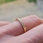 Image 8 of Gold ring with diamond | 0.14 ct.