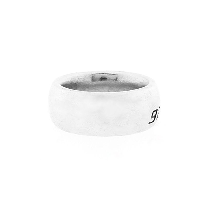 Image 2 of Wide silver ring
