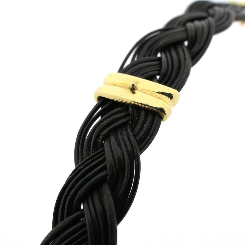 Image 6 of 18K Gold Bracelet with Elephant Hair | 22 cm