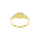 Image 7 of Two-tone gold ring with diamond; 0.03 ct.