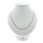 Image 3 of Gold gourmet link chain | 48 cm