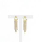 Image 1 of Ticolor gold earrings