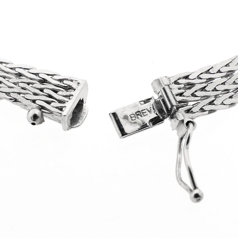 Image 8 of White gold fantasy link chain.