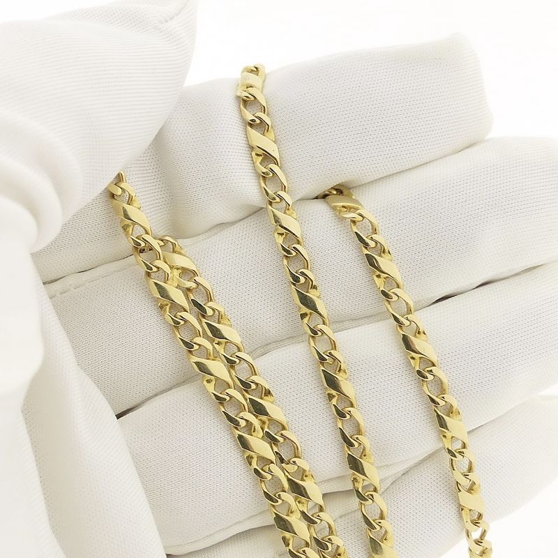 Image 6 of Gold gourmet/infinity link chain