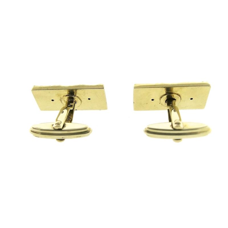 Image 5 of Vintage gold cufflinks