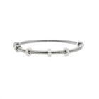 Image 1 of 18 ct. White gold Ecrou de Cartier bracelet; Cartier | Ø 67mm
