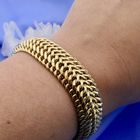 Image 8 of Gold French Gourmet Link Bracelet