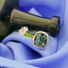 Image 6 of Gold ring with tourmaline