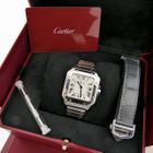 Image 9 of Cartier Santos 'Medium' 4075 WSSA0029; Automatic unisex watch