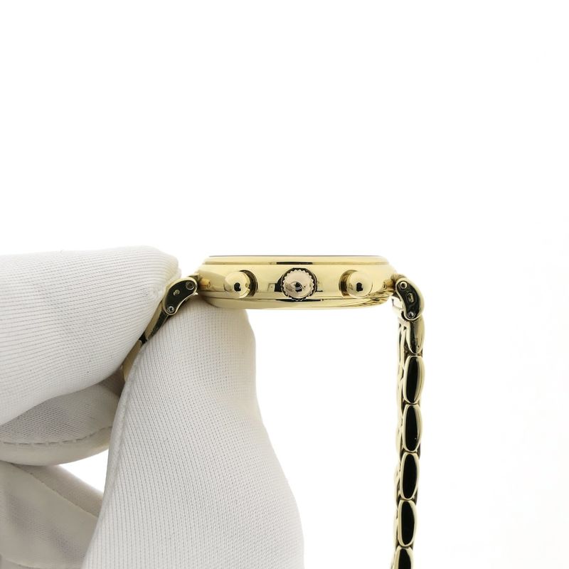 Image 5 of IWC Da Vinci Chronograph IW3735; 18k gold ladies' watch with moon phase