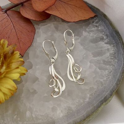 Image 2 of Silver fantasy earrings
