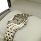 Image 7 of Cartier Panthère '2 Row'; Midsize gold/steel women's watch