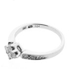 Image 5 of White gold ring with diamonds | 0.24 ct.
