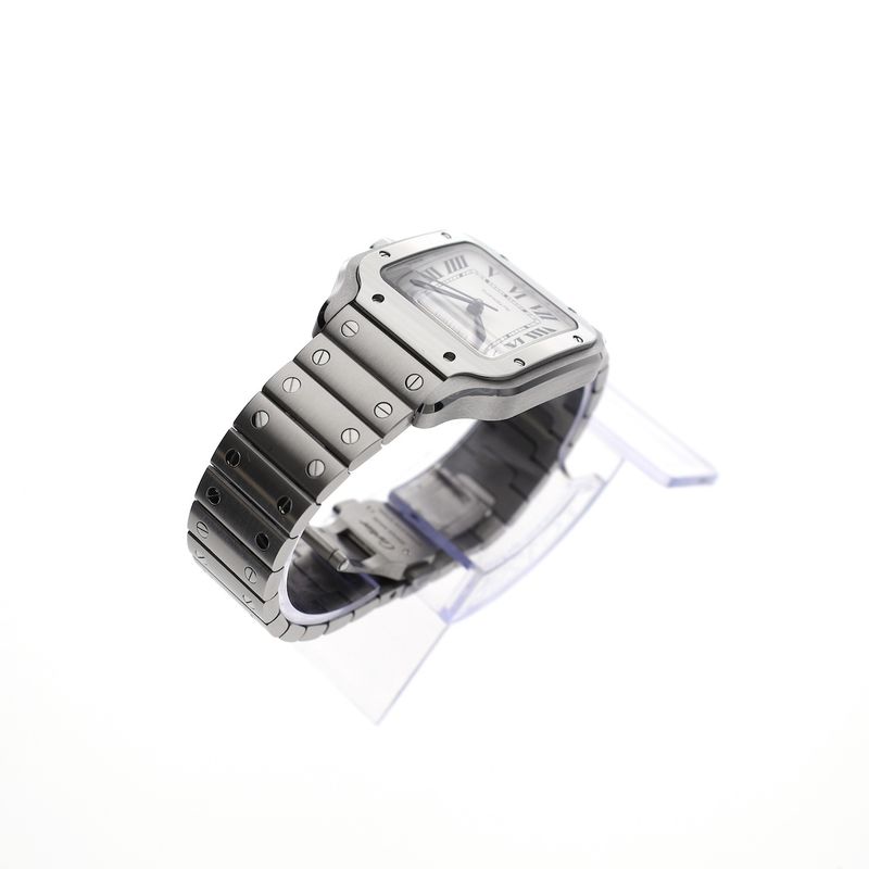 Image 16 of Cartier Santos 'Medium' 4075 WSSA0029; Automatic watch