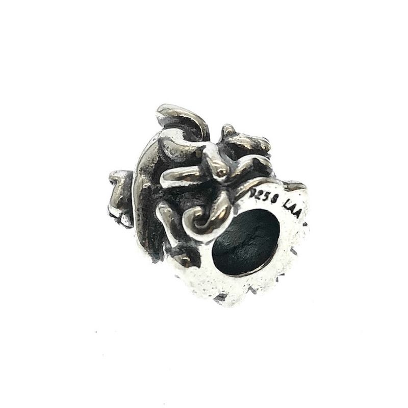 Image 6 of Trollbeads charm; Silver; Family of Kittens