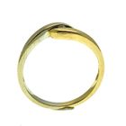 Image 3 of Two-tone gold solitaire ring with a 0.02 ct. diamond | Jeunesse