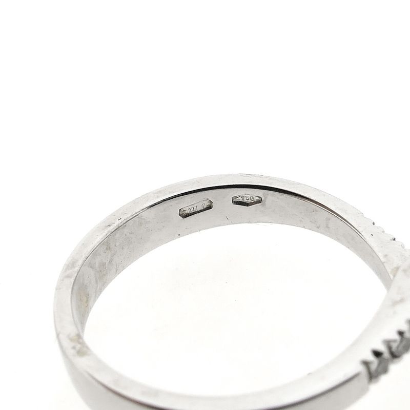 Image 6 of 18K white gold ring with diamonds | 0.35 ct.