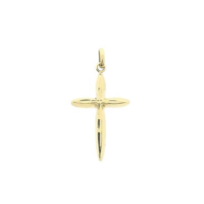 Image 1 of Gold pendant of a cross