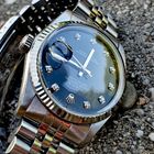 Image 11 of Rolex Datejust; Watch with diamonds