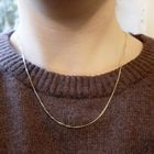 Image 7 of Golden Venetian link chain | 50 cm