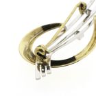 Image 5 of Two-tone fantasy brooch with diamond