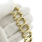 Image 7 of Gold fantasy link bracelet; 19 cm