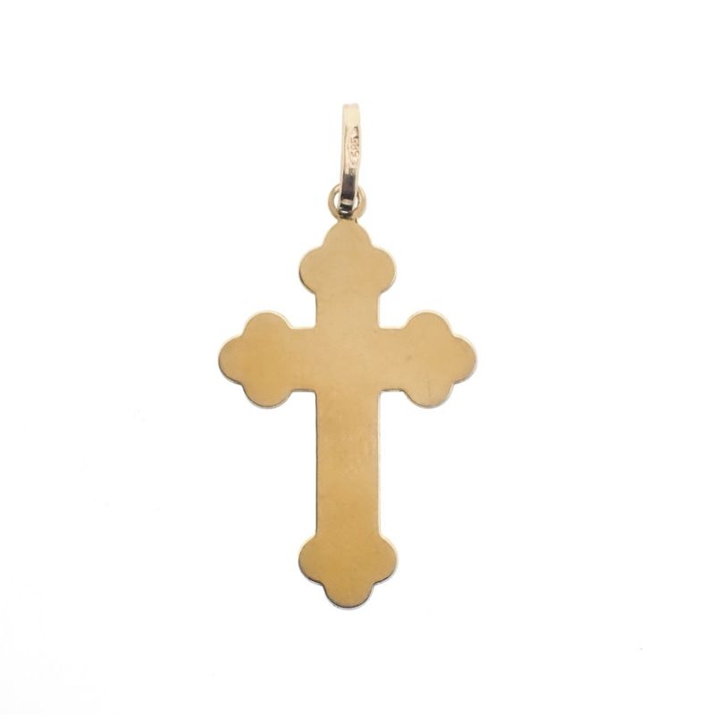 Image 3 of Gold pendant of a cross