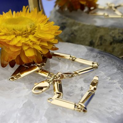 Image 2 of Golden fantasy link bracelet