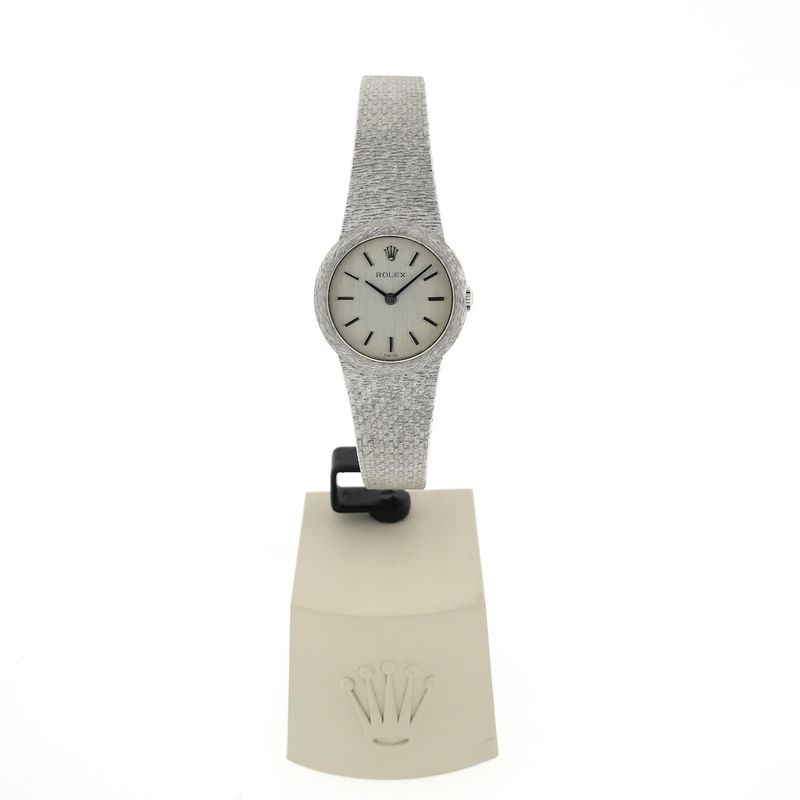 Image 8 of Rolex Classic 'Cocktail'; Vintage 18k white gold women's watch