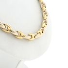 Image 6 of Bicolor Gold Link Necklace