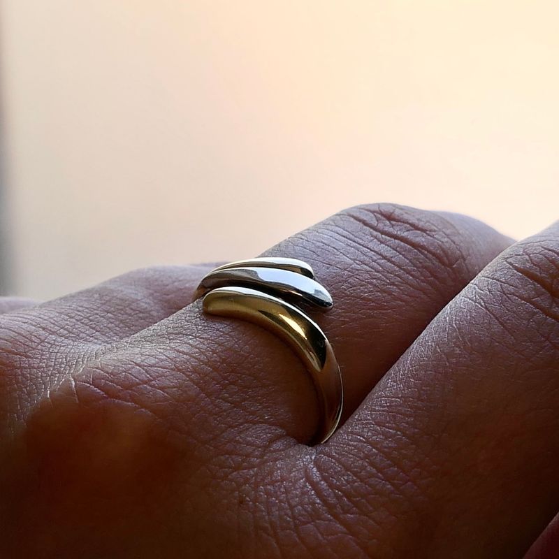Image 7 of Bicolor Gold Ring
