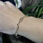 Image 6 of Gold closed forever link bracelet