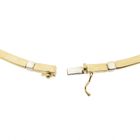 Image 5 of Two-tone gold bar link necklace | 42.5 cm