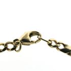 Image 7 of Gold Figaro link bracelet | 20.5 cm