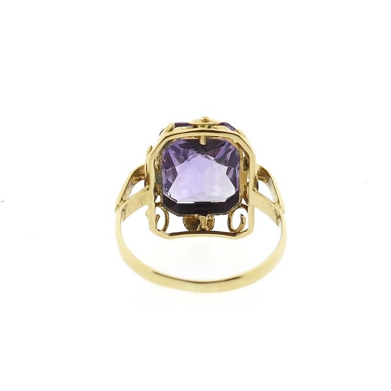 Image 4 of Vintage gold ring with spinel | Vintage